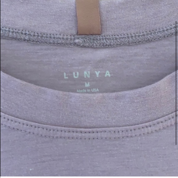 Lunya Restore Tee in Aura - Picture 3 of 4